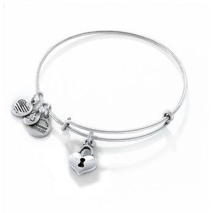 ALEX AND ANI Bracelet KEY TO MY HEART Bangle BRACELET Candle GIFTSET - NEW